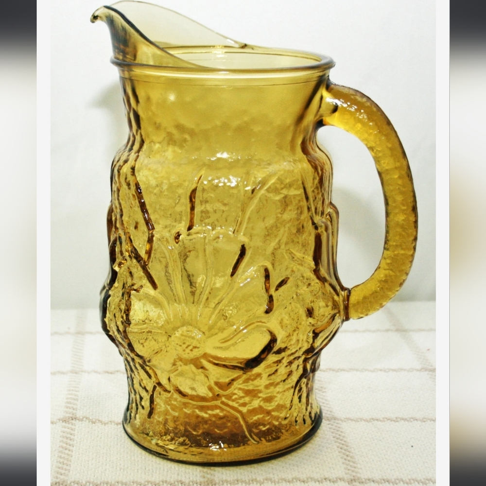 Vintage Anchor Hocking 70s Pitcher